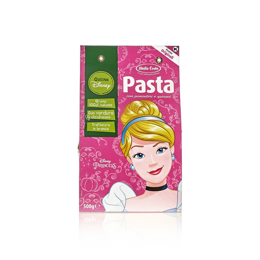 Dalla Costa Pasta with Tomato & Spinach 500g - Disney Princess