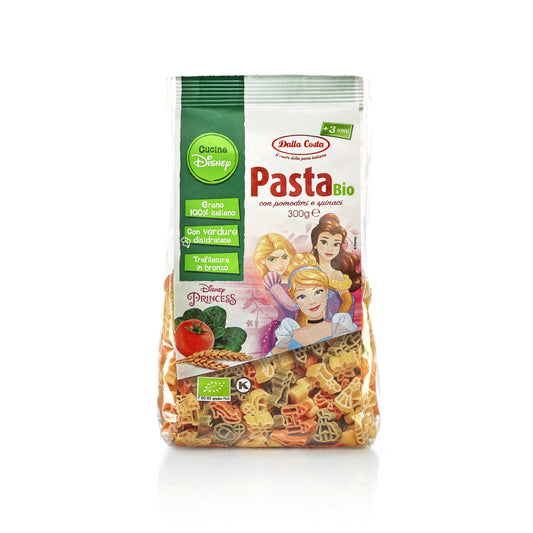 Dalla Costa Organic Pasta with Tomato & Spinach 300g - Disney Princess
