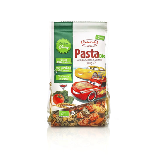 Dalla Costa Organic Pasta with Tomato & Spinach 300g - Cars