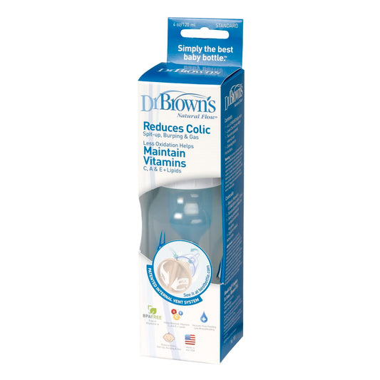 [Dr. Brown's Narrow Neck] Natural Flow PP Bottle 4oz