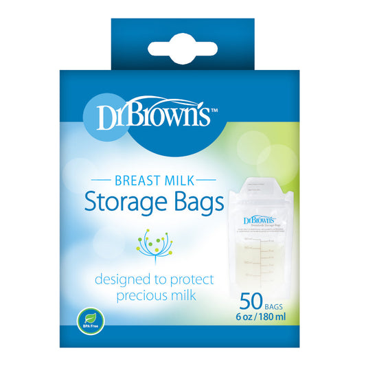 Dr. Brown's Breastmilk Storage Bags 50-pack