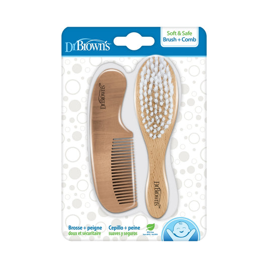 Dr. Brown's Soft & Safe Baby Hair Brush & Comb