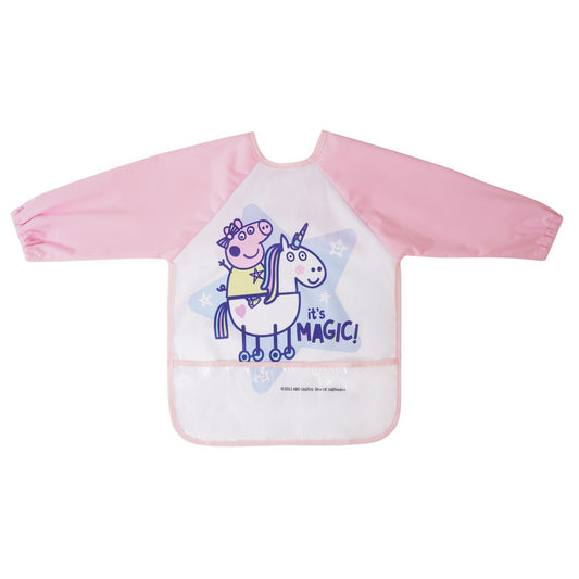 PEPPA PIG Coverall Waterproof Catcher Bib 6M - Peppa