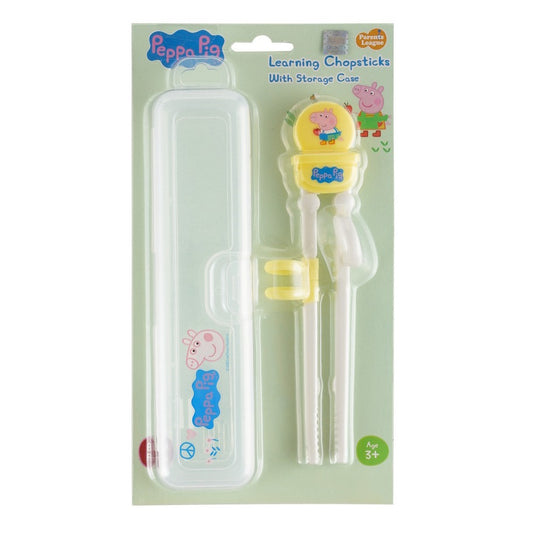 PEPPA PIG Learning Chopsticks w/ Storage Case - Peppa