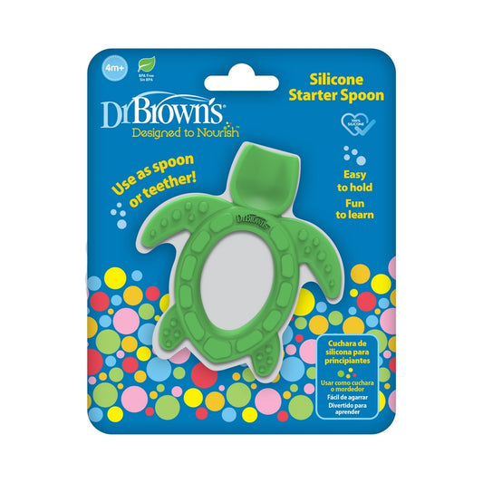 Dr. Brown's Silicone Starter Spoon - Turtle