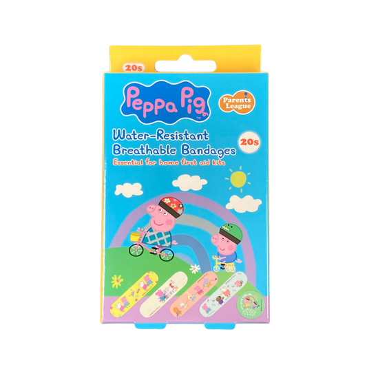 PEPPA PIG Water-Resistant Breathable Bandages 20s